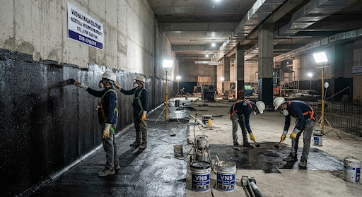 Raja Park waterproofing
