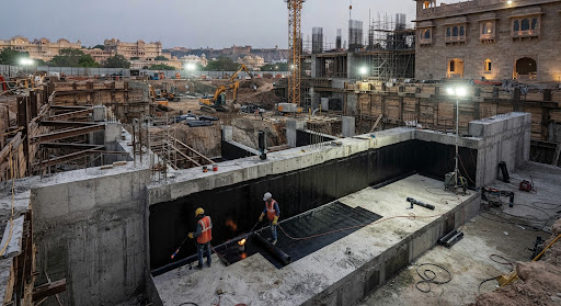 Corporate Plaza Basement Tanking in Corporate Plaza, C-Scheme